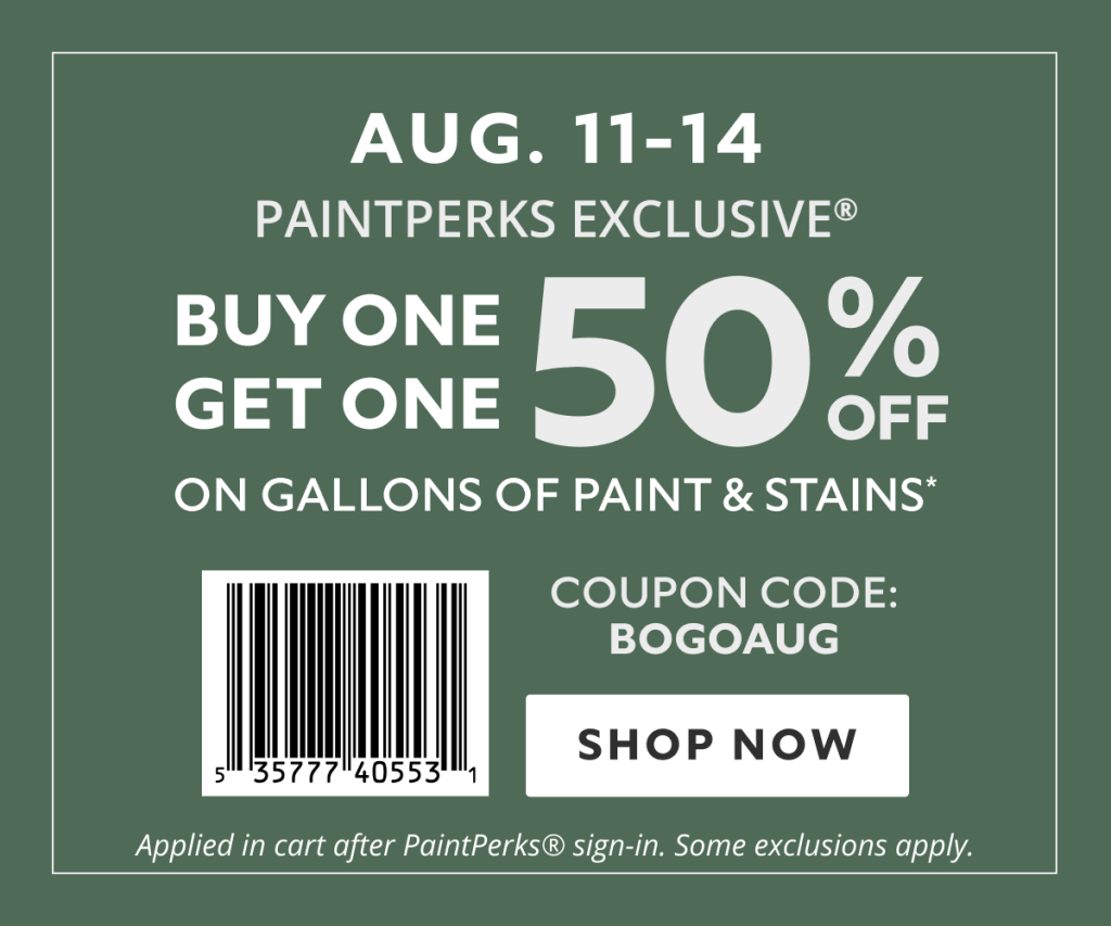 Sherwin Williams Paint Discount